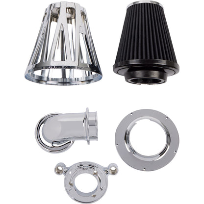 Arlen Ness Air Cleaner - Crossfire - Chrome 600-091_1172924