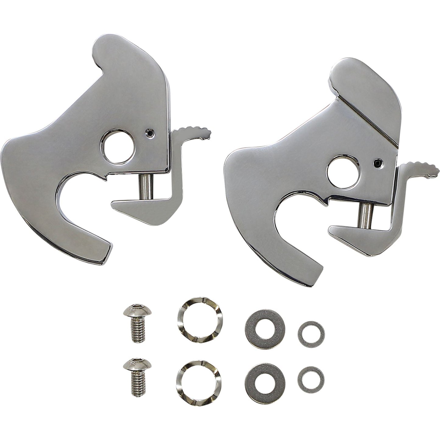 Drag Specialties Detachable Latch Kit - Chrome 1501-0743_1095064