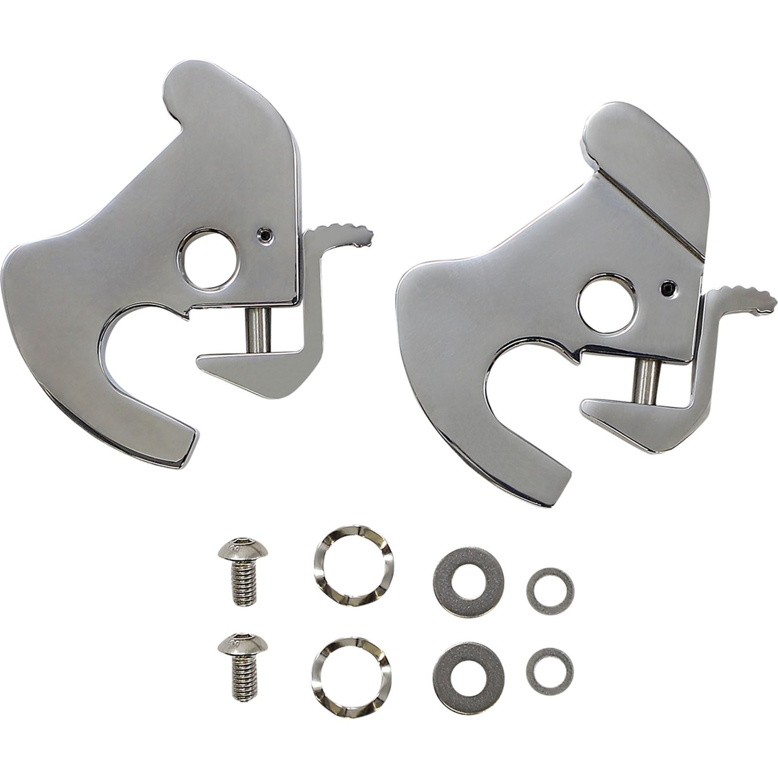 Drag Specialties Detachable Latch Kit - Chrome 1501-0743_1095064