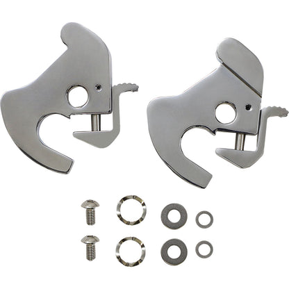 Drag Specialties Detachable Latch Kit - Chrome 1501-0743_1095064
