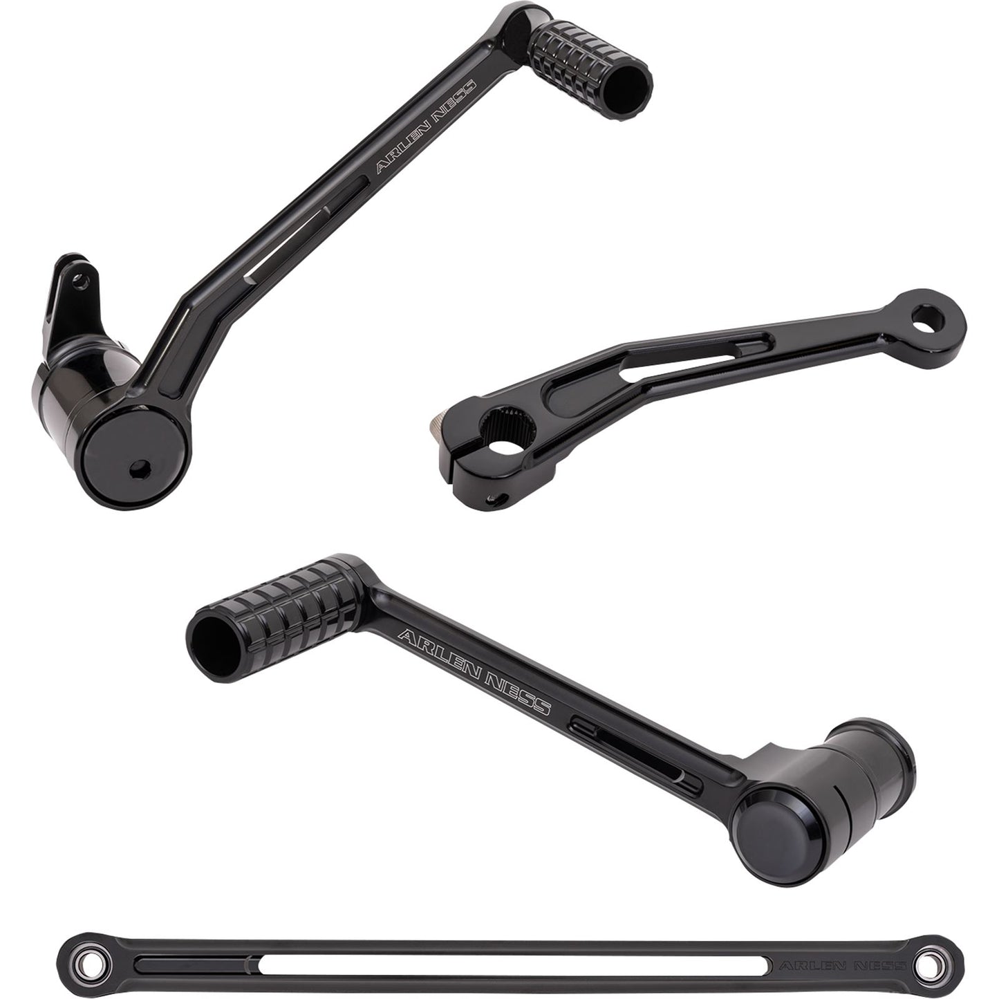 Arlen Ness Speedliner Foot Control Kit w/ Toe Shifter - Solo 420-103_1095068