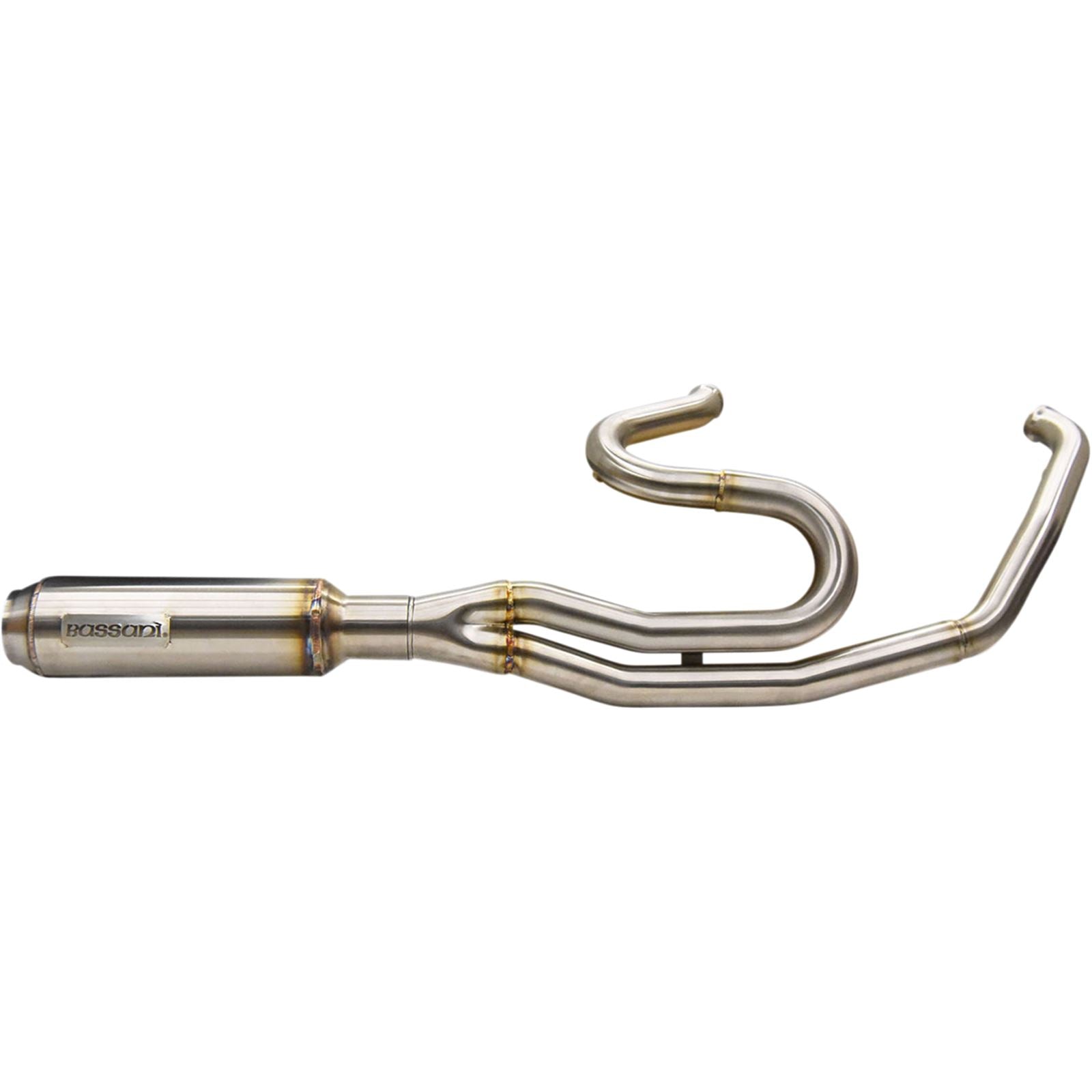 Bassani Manufacturing Mid-Length Super Bike Exhaust System for Harley-Davidson [MPN: 1F98SS]_1063107