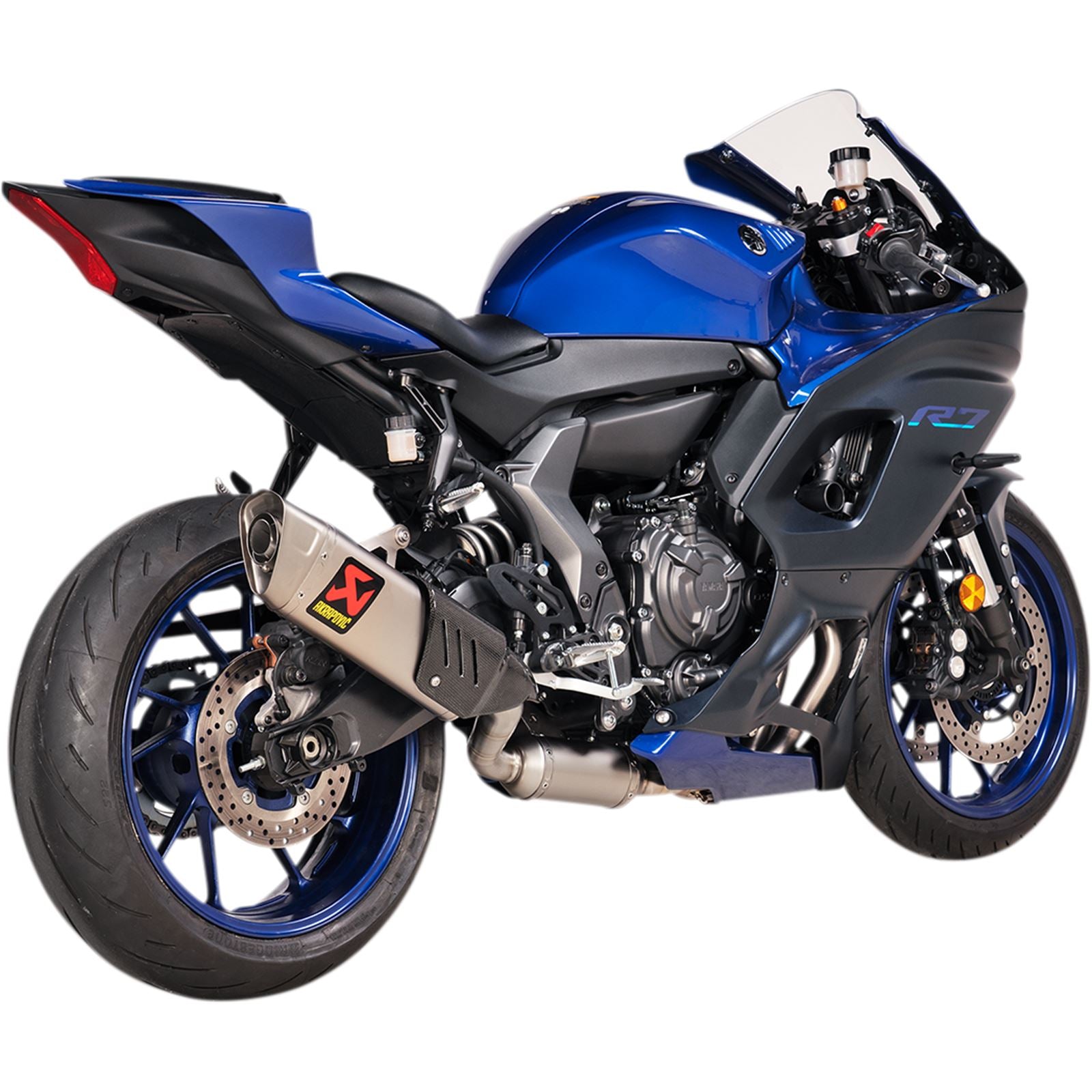 Akrapovic Exhaust System - Racing Line - Titanium for 2022-2024 Yamaha YZF-R7 [MPN: S-Y7R12-APT]_1065242