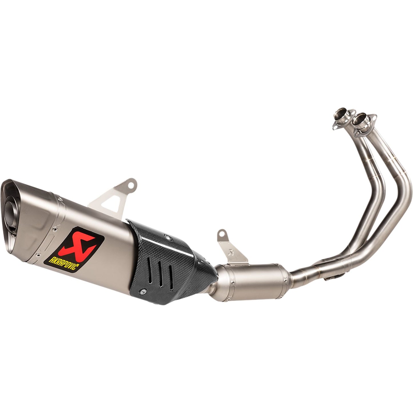 Akrapovic Exhaust System - Racing Line - Titanium for 2022-2024 Yamaha YZF-R7 [MPN: S-Y7R12-APT]_1065243