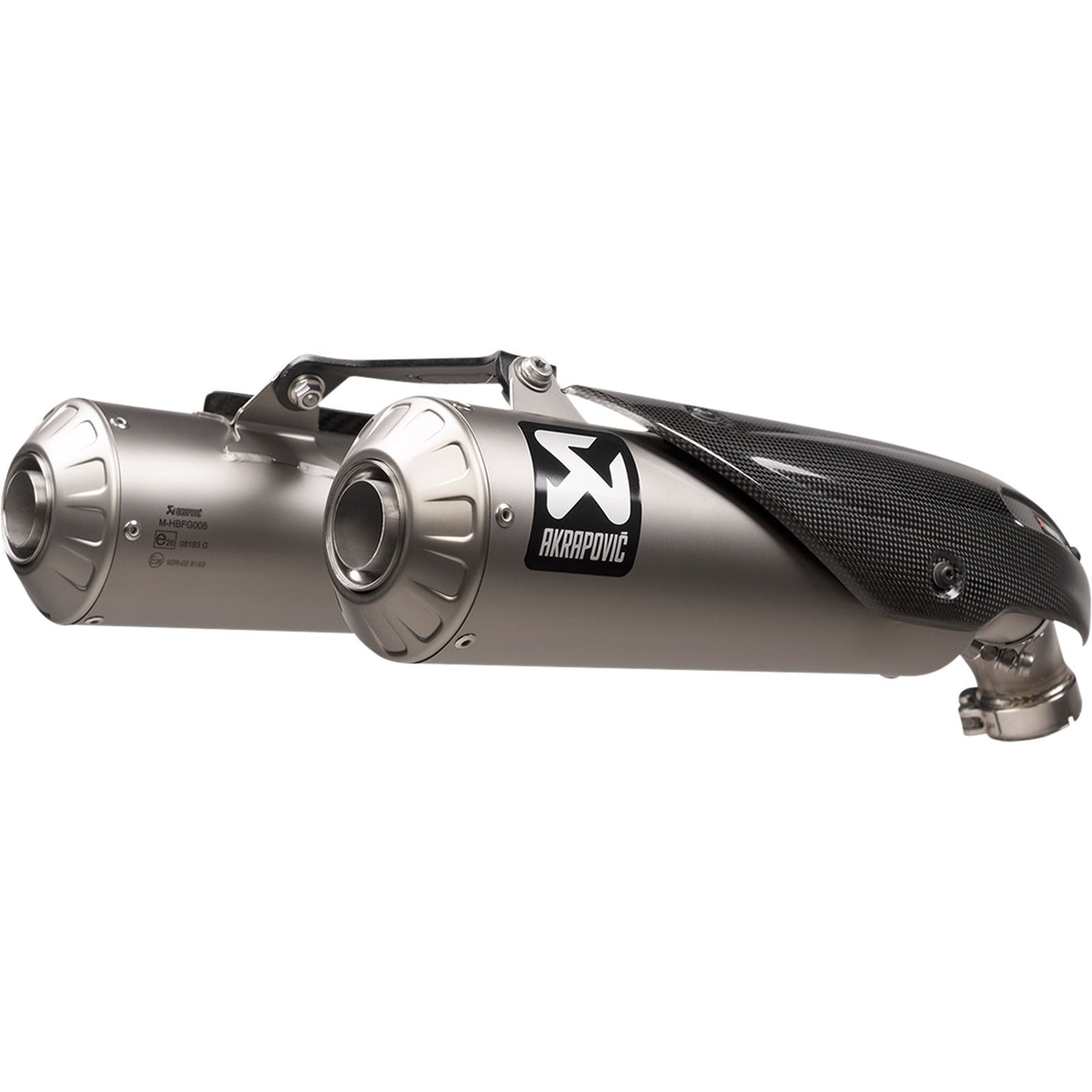 Akrapovic Slip-On Muffler - Titanium for Ducati [MPN: S-D11SO13-HBFGT]_1065245