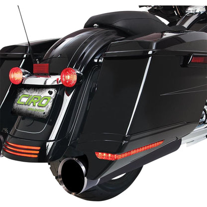 Ciro Saddlebag Extensions - '14-'21 - Black [MPN: 40111]_860399