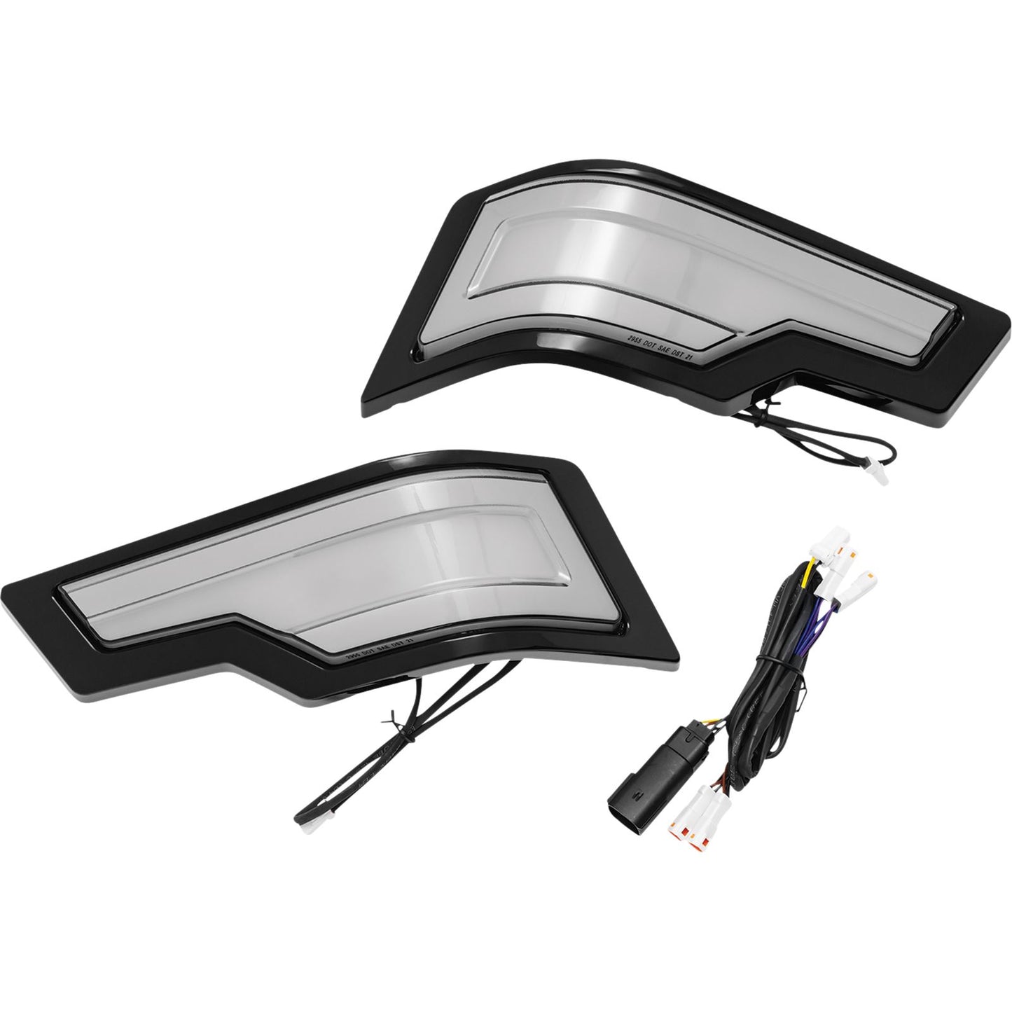 Kuryakyn Tracer Tour-Pak Lights Rear Lights, Black 2955_1130489