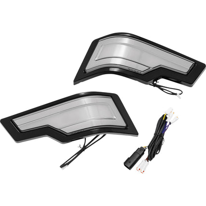 Kuryakyn Tracer Tour-Pak Lights Rear Lights, Black 2955_1130489