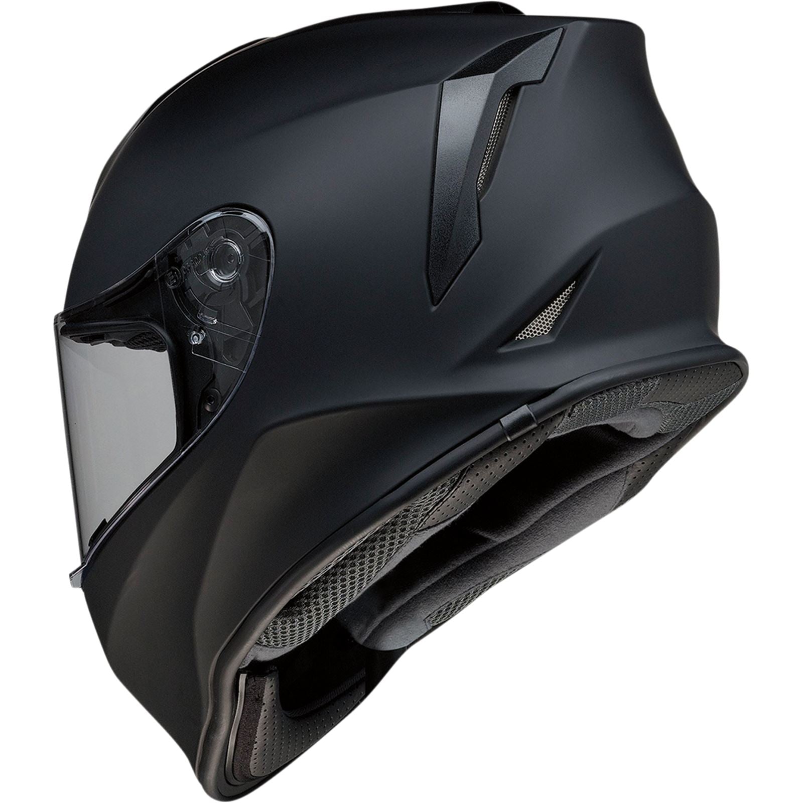 Youth Warrant Helmet - Flat Black - Medium_863082