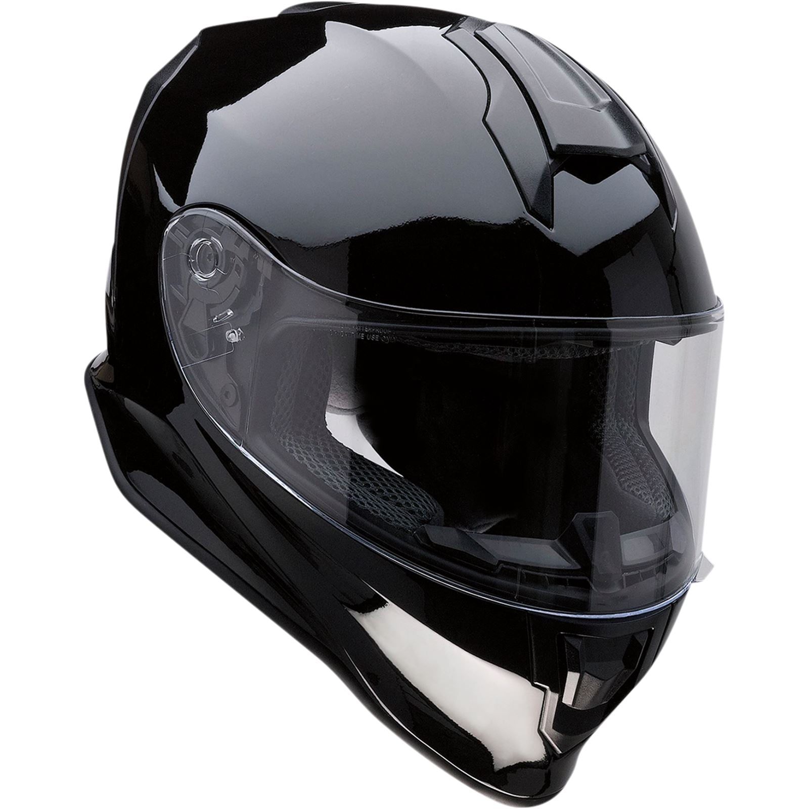 Youth Warrant Helmet - Gloss Black - Medium_863125