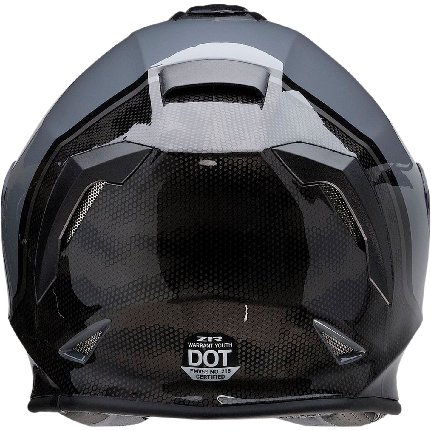 Z1R Youth Warrant Helmet - Kuda - Gloss Gray_1063182