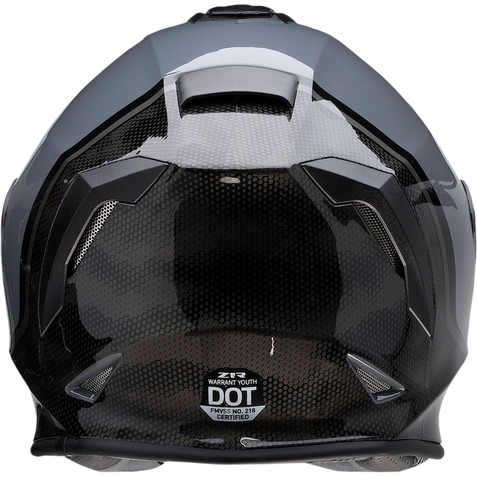 Z1R Youth Warrant Helmet - Kuda - Gloss Gray_1063182