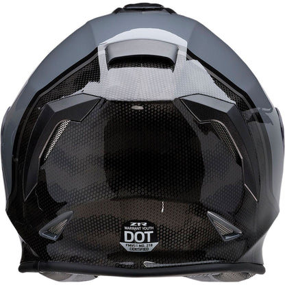 Z1R Youth Warrant Helmet - Kuda - Gloss Gray_1063182