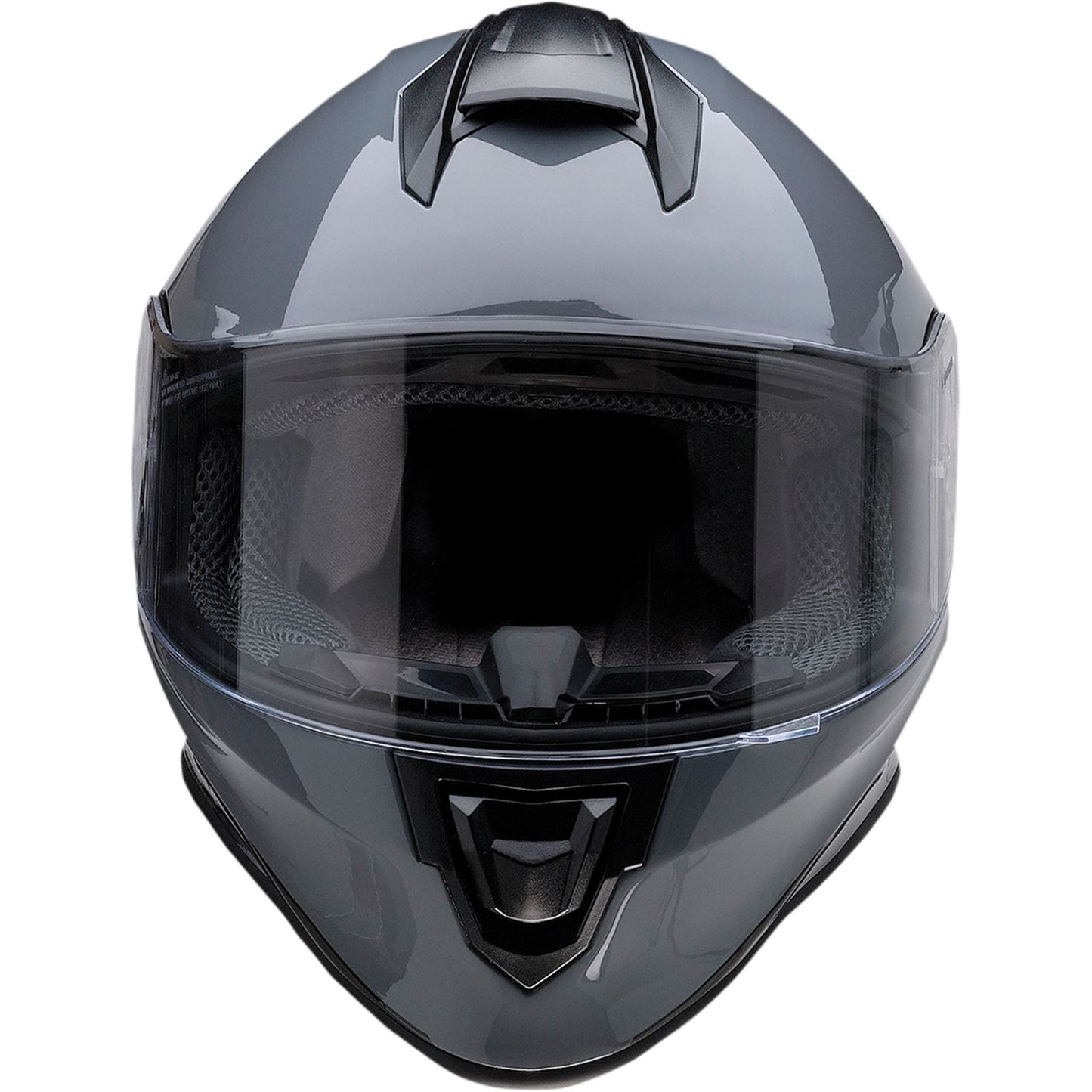 Z1R Youth Warrant Helmet - Kuda - Gloss Gray_1063180
