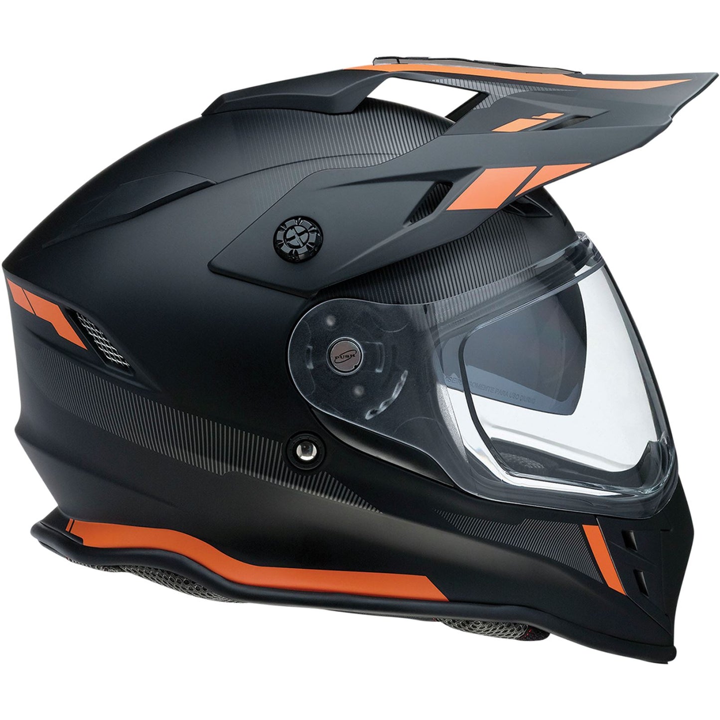 Z1R Range Helmet - Uptake - Black/Orange - XL 0140-0118_863275