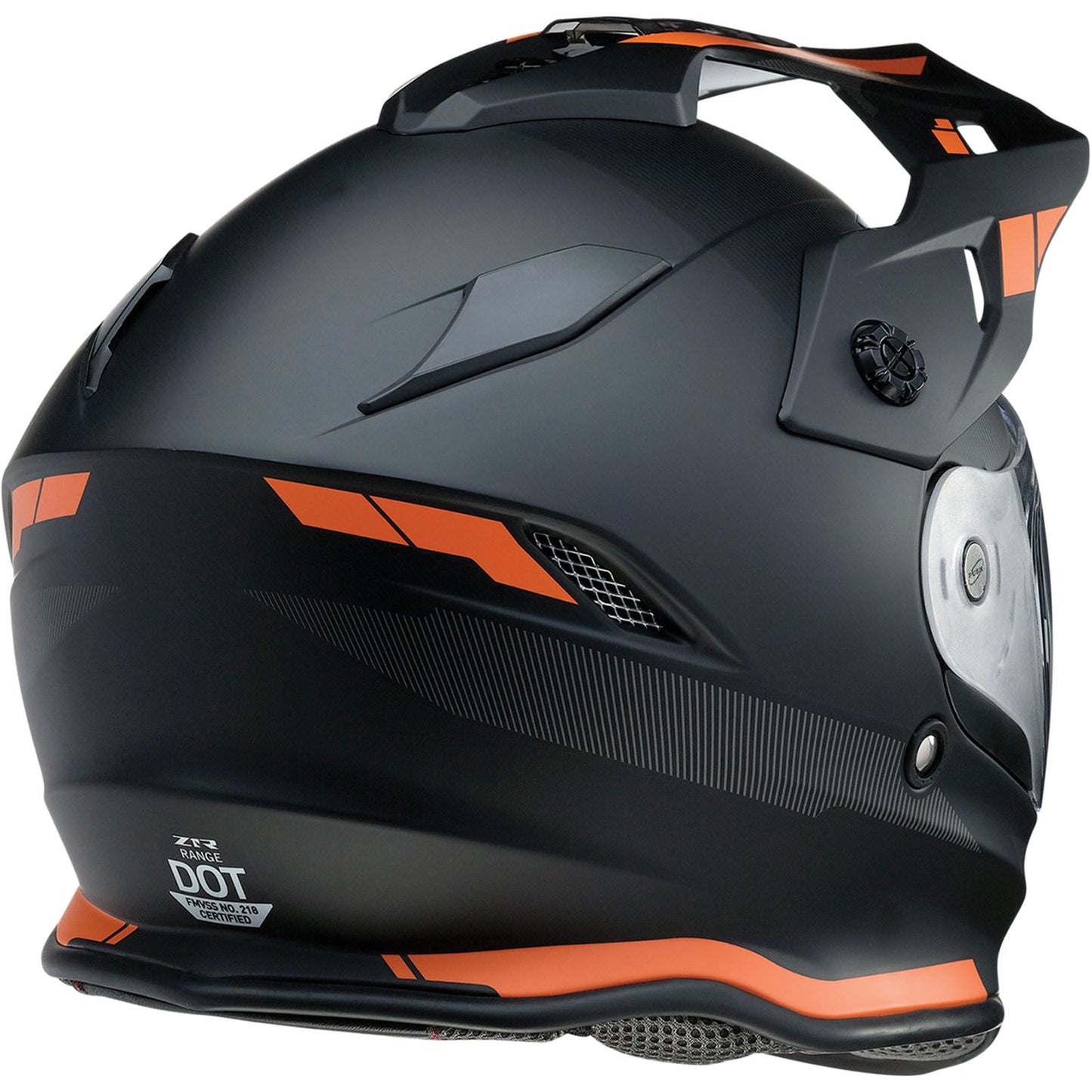 Z1R Range Helmet - Uptake - Black/Orange - XL 0140-0118_863474