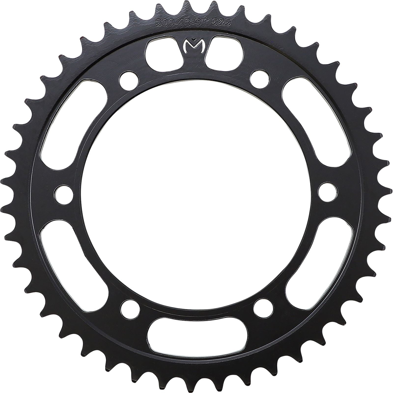 Moose Offroad Steel Rear Sprocket for Honda - 43-Tooth 1210-300-43-ST_1104233