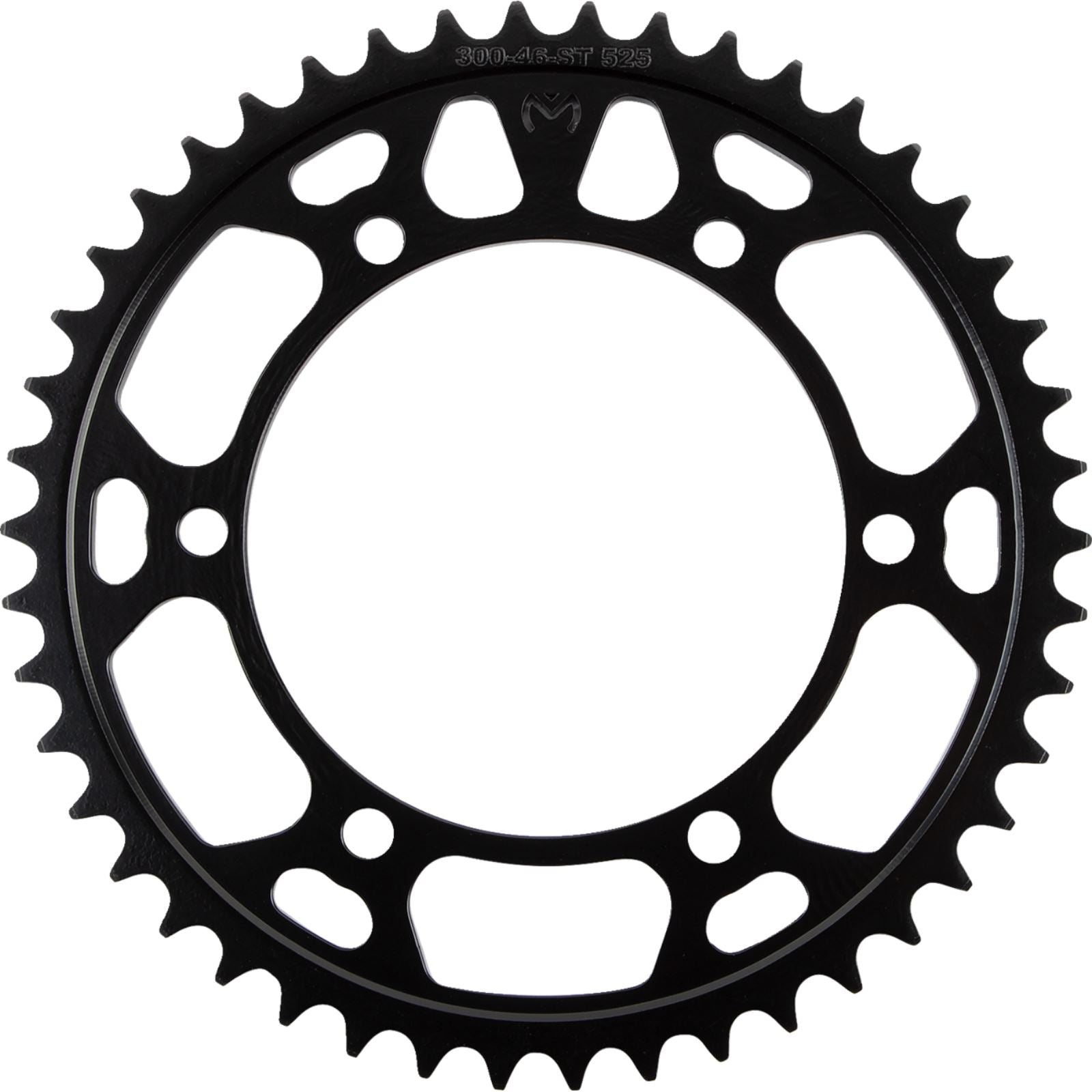 Moose Offroad Steel Rear Sprocket for Honda - 46-Tooth 1210-300-46-ST_1164947