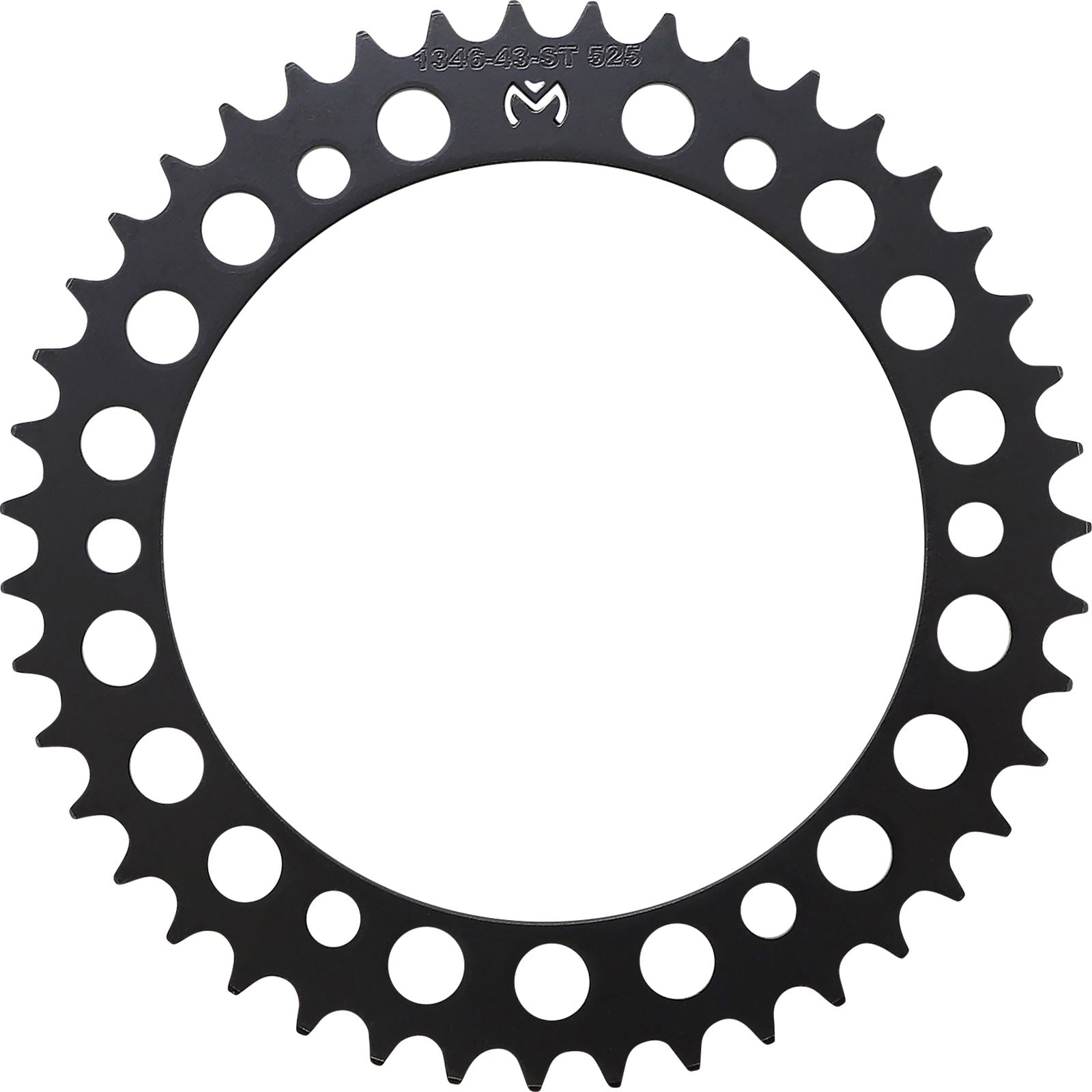 Moose Offroad Steel Rear Sprocket for Honda - 43-Tooth 1210-1346-43-ST_1104229