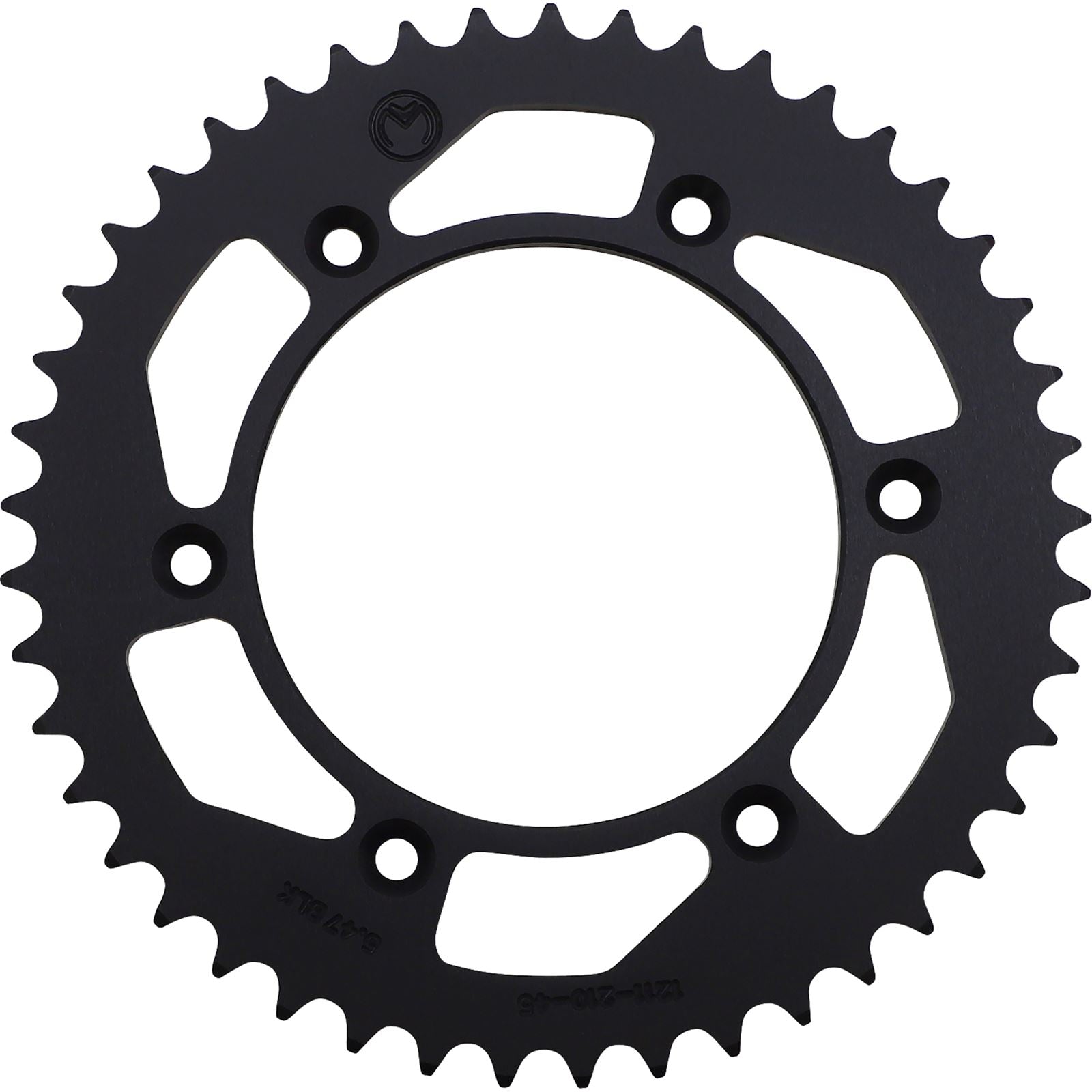 Moose Offroad Rear Aluminum Sprocket - Black - 45 Tooth 1211-210-45-10_1075090