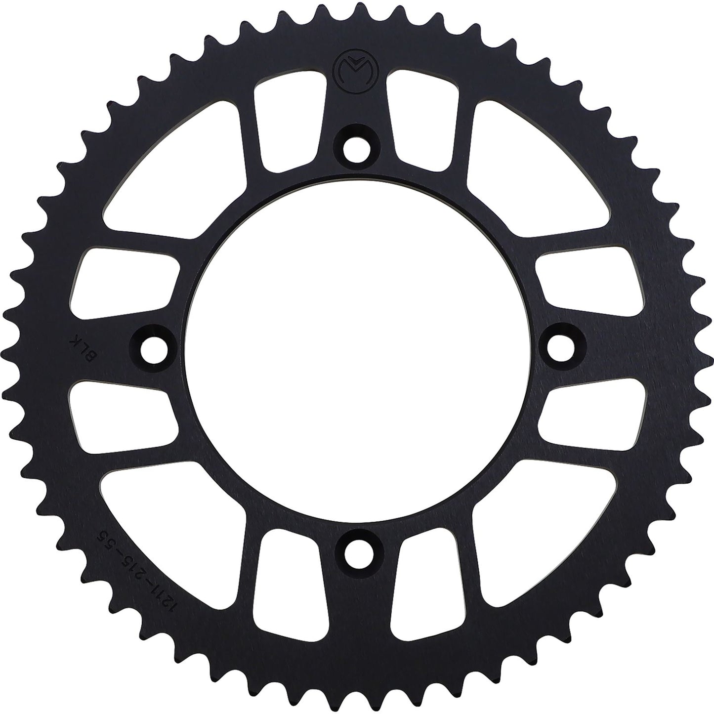 Moose Offroad Rear Aluminum Sprocket - Black - 55 Tooth 1211-215-55-10_1075058