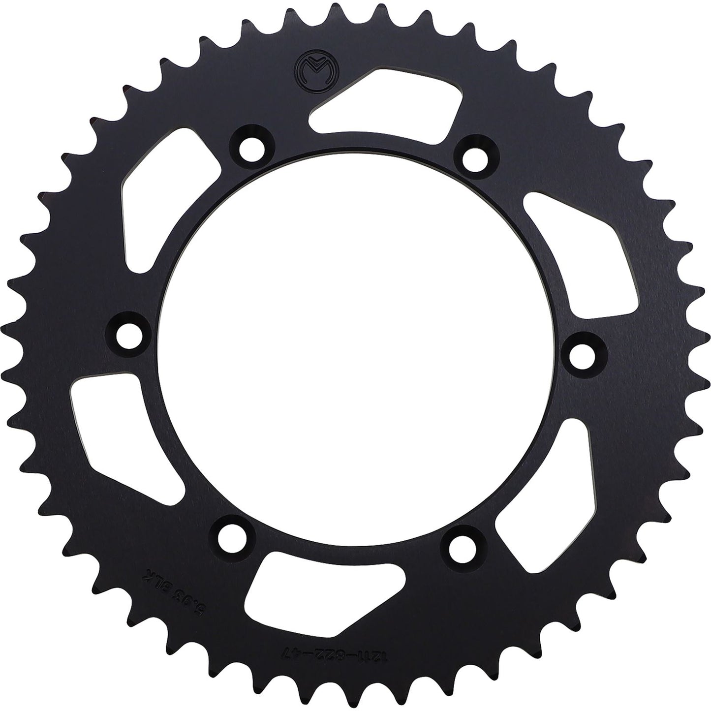 Moose Offroad Rear Aluminum Sprocket - Black - 47-Tooth 1211-822-47-10_1075057