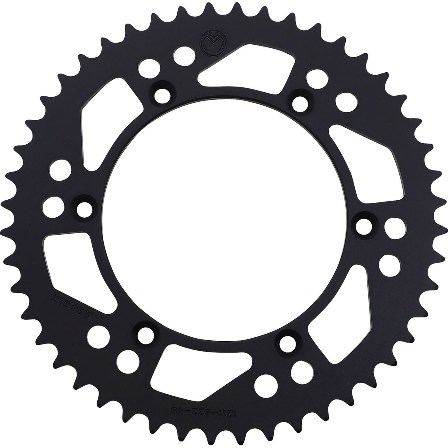 Moose Offroad Rear Aluminum Sprocket - Black - 48 Tooth 1211-822-48-10_1075056