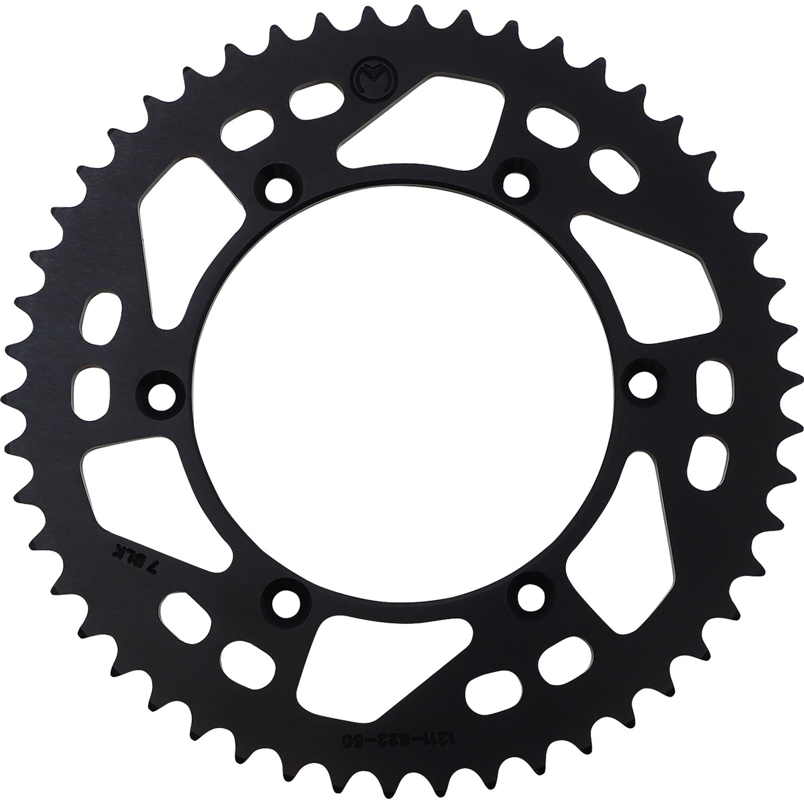 Moose Offroad Rear Aluminum Sprocket - Black - 50-Tooth 1211-822-50-10_1075054