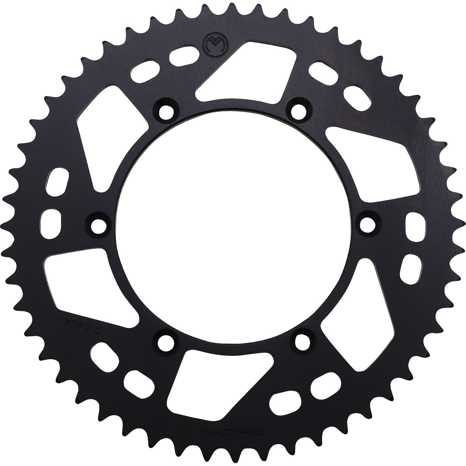 Moose Offroad Rear Aluminum Sprocket - Black - 52-Tooth 1211-822-52-10_1075063