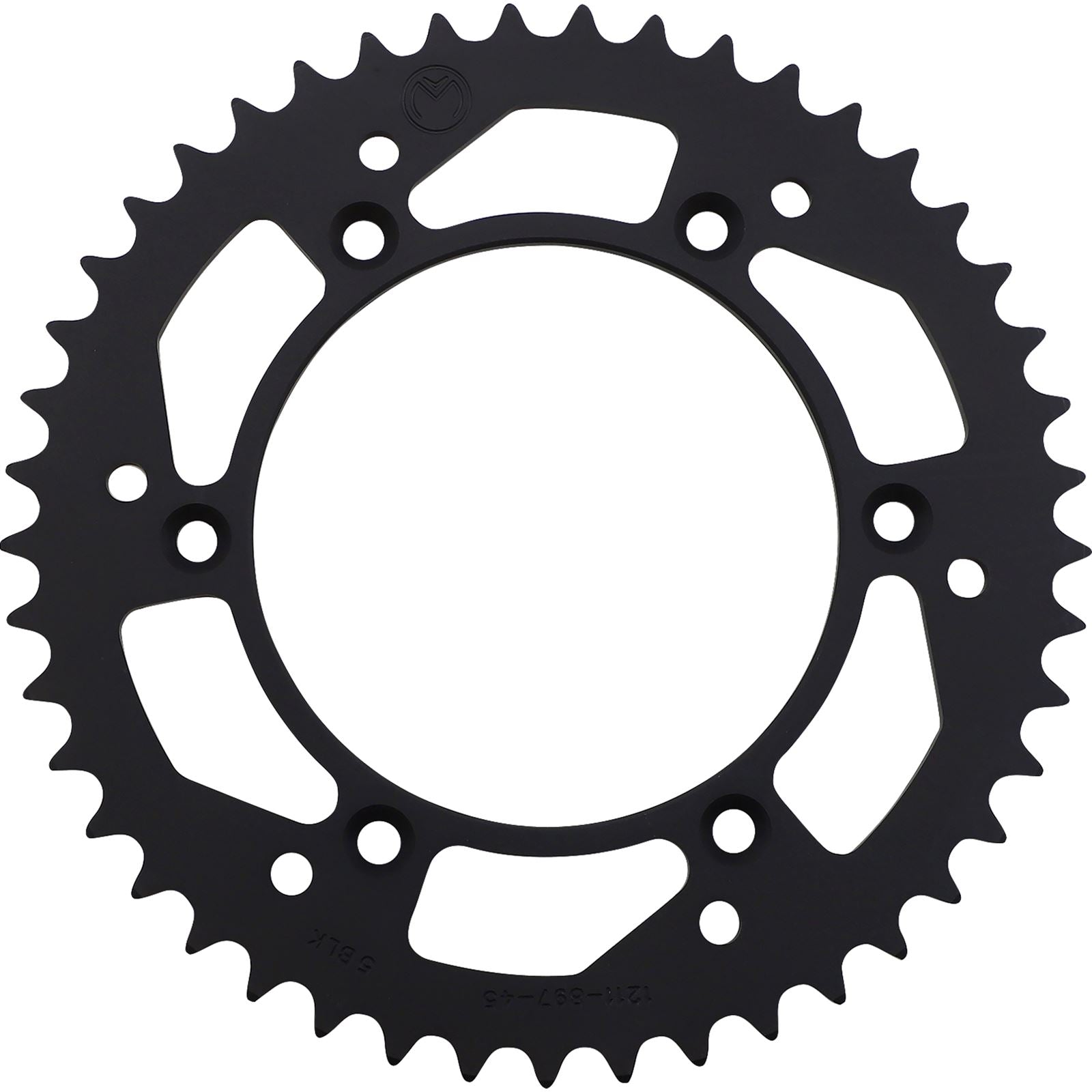 Moose Offroad Rear Aluminum Sprocket - Black - 45 Tooth 1211-897-45-10_1075048