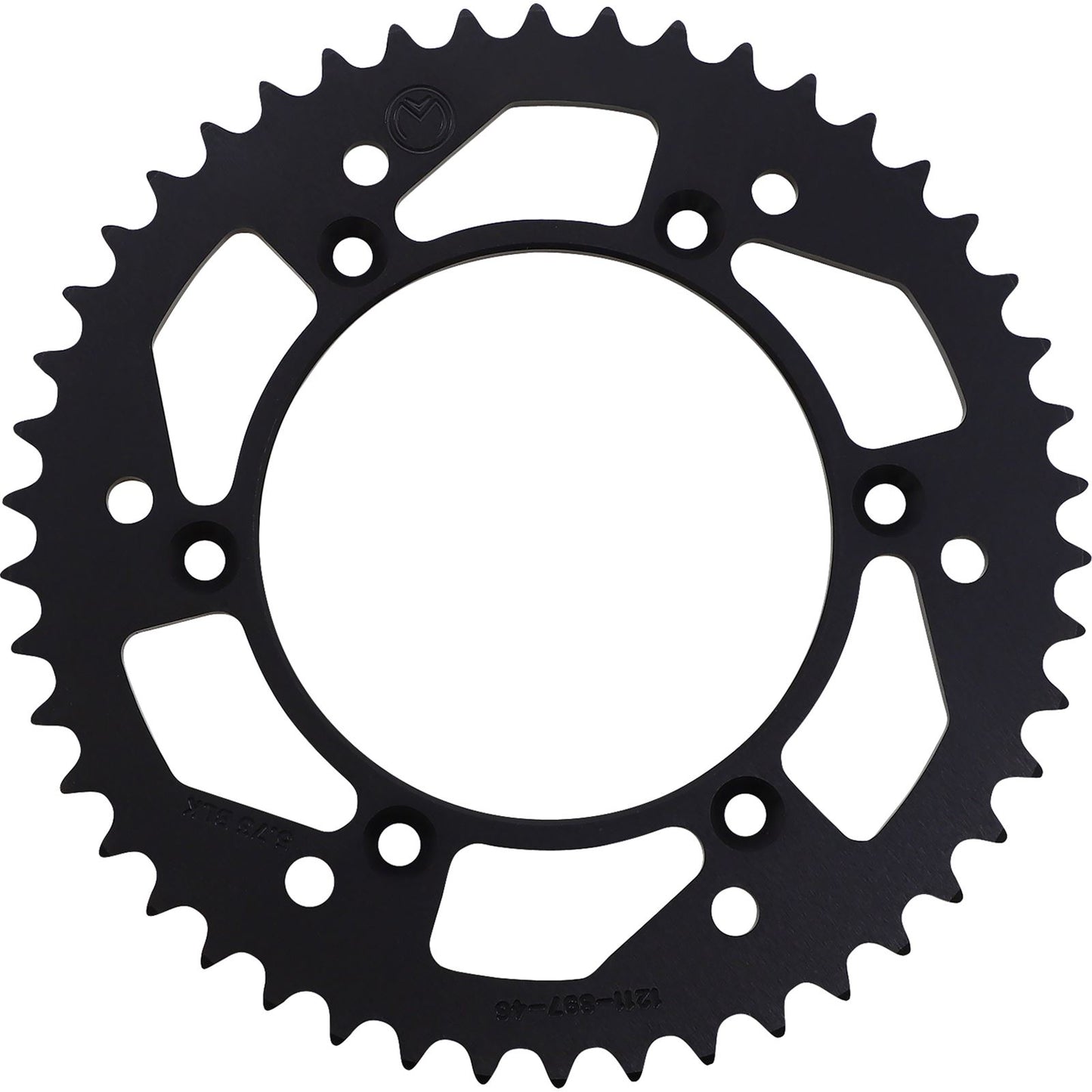 Moose Offroad Rear Aluminum Sprocket - Black - 46 Tooth 1211-897-46-10_1075047