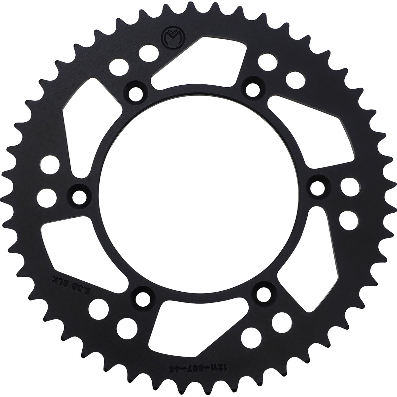Moose Offroad Rear Aluminum Sprocket - Black - 48 Tooth 1211-897-48-10_1075045