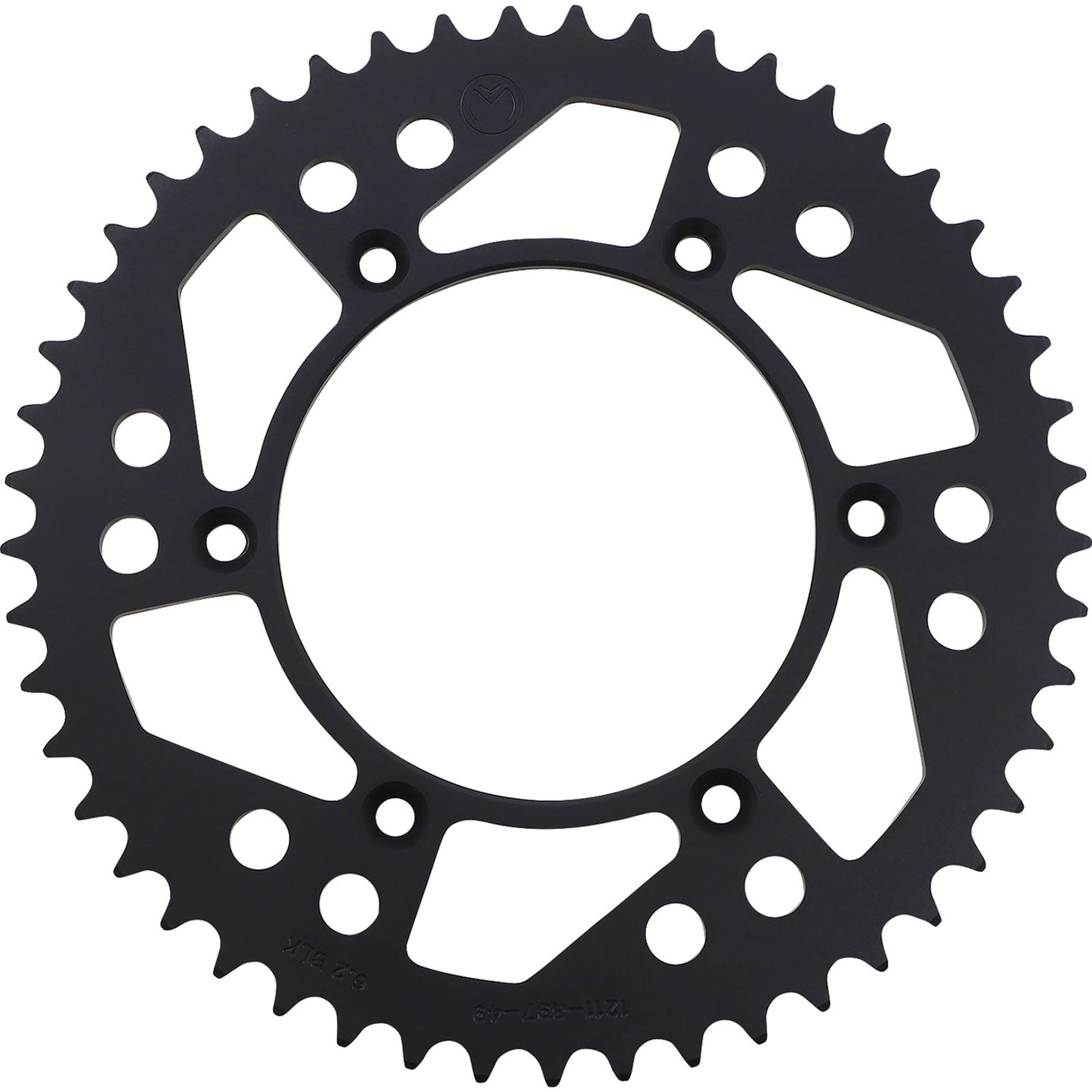 Moose Offroad Rear Aluminum Sprocket - Black - 49 Tooth 1211-897-49-10_1075044