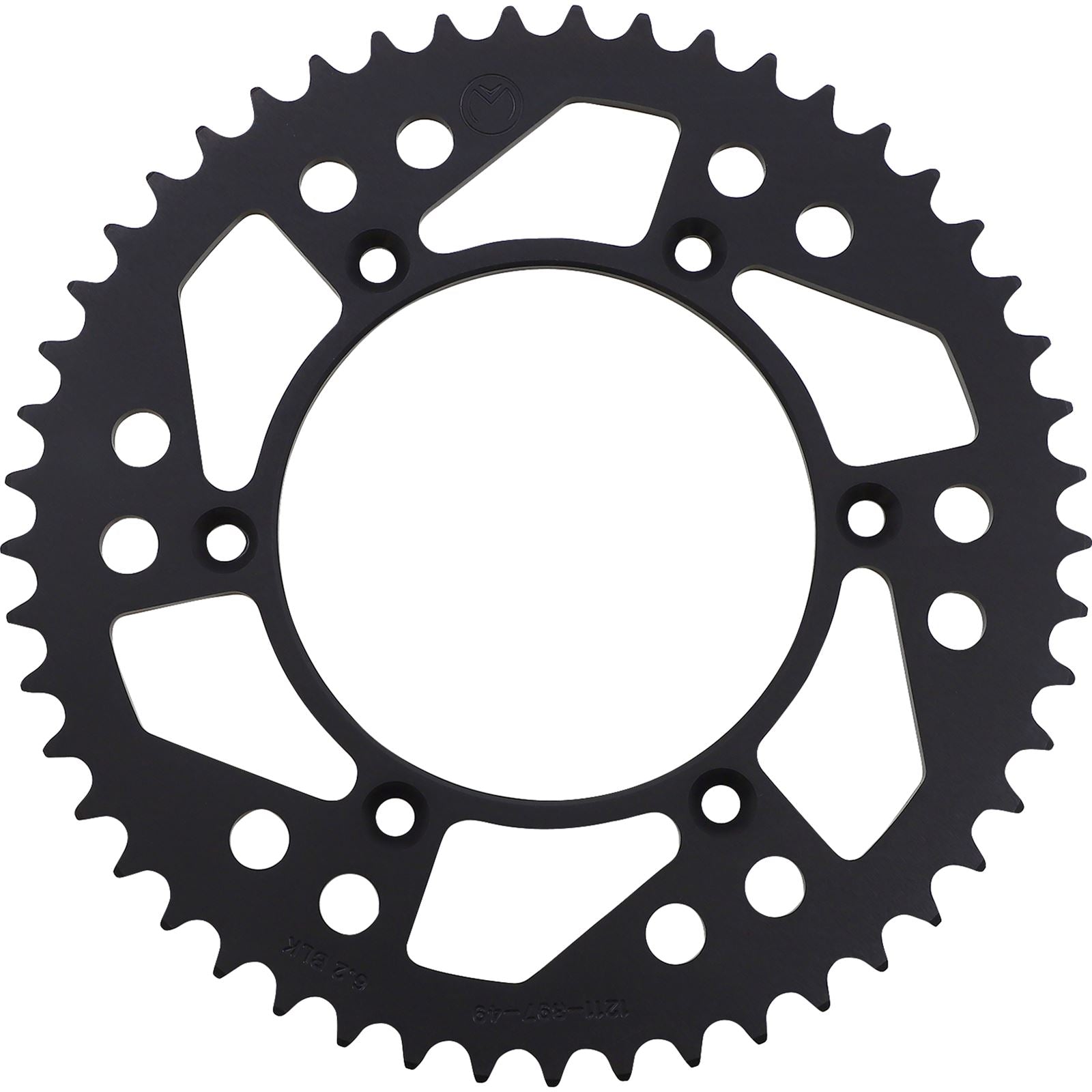 Moose Offroad Rear Aluminum Sprocket - Black - 49 Tooth 1211-897-49-10_1075044