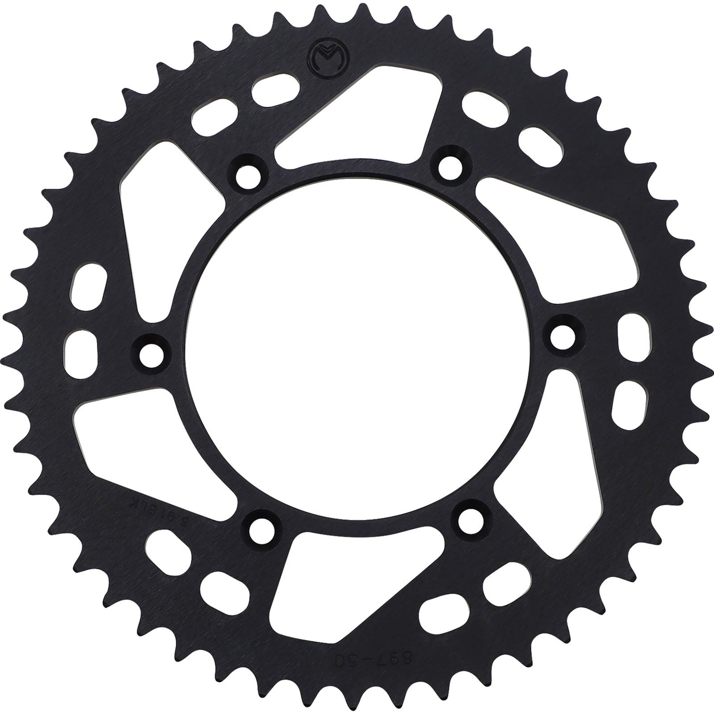Moose Offroad Rear Aluminum Sprocket - Black - 50 Tooth 1211-897-50-10_1075043