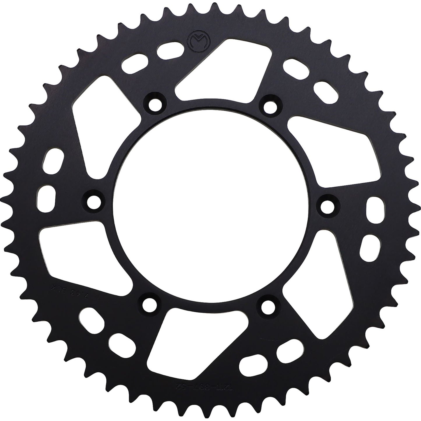 Moose Offroad Rear Aluminum Sprocket - Black - 52 Tooth 1211-897-52-10_1075041
