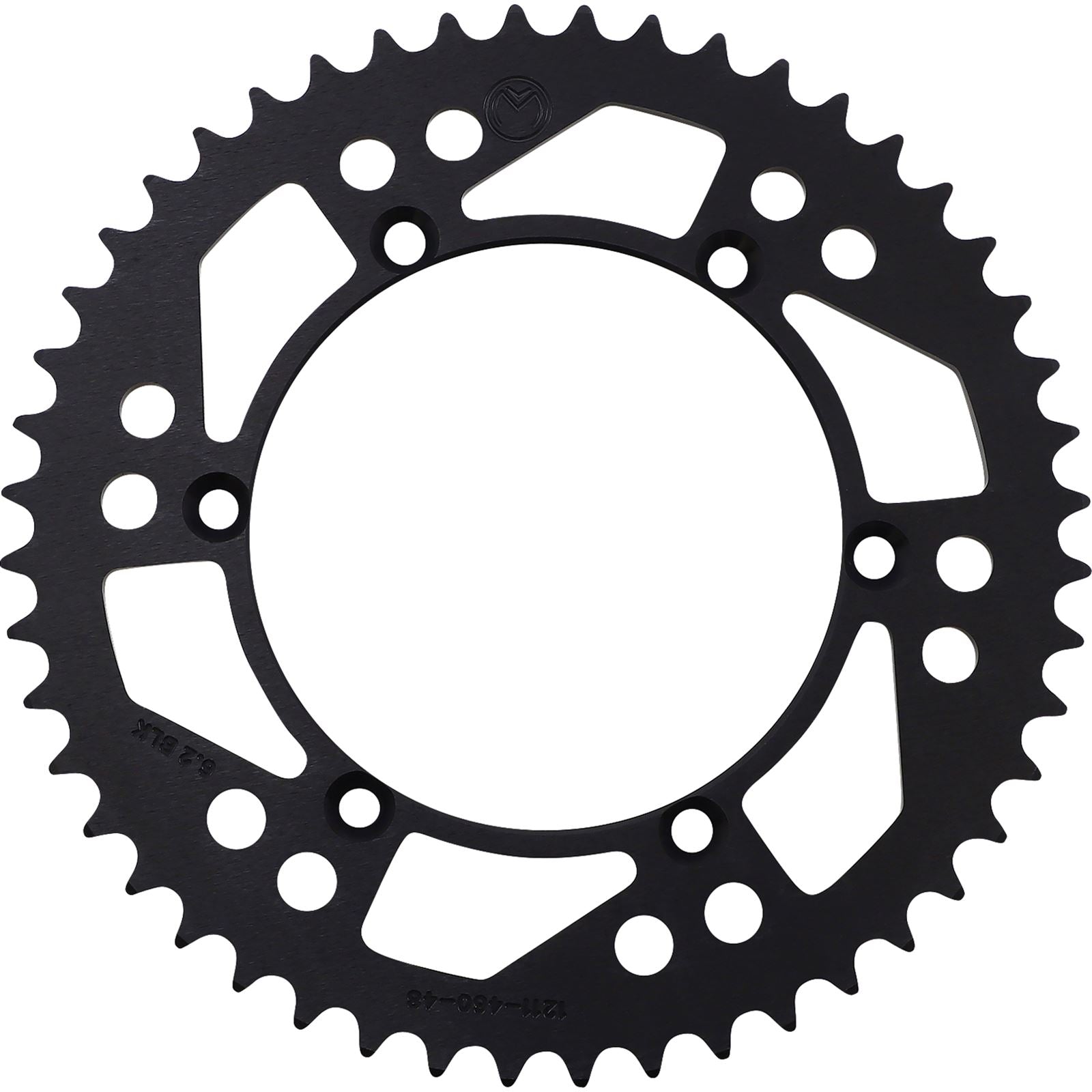 Moose Offroad Rear Aluminum Sprocket - Black - 48 Tooth 1211-460-48-10_1075065