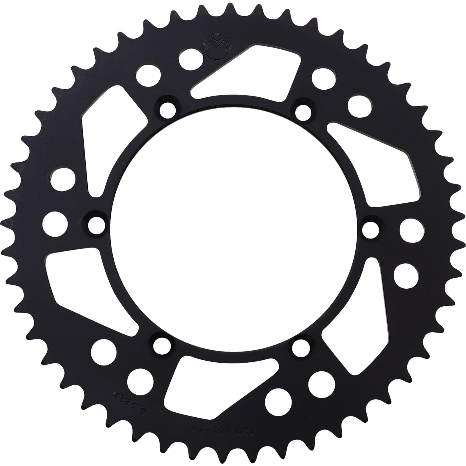Moose Offroad Rear Aluminum Sprocket - Black - 49 Tooth 1211-460-49-10_1075077
