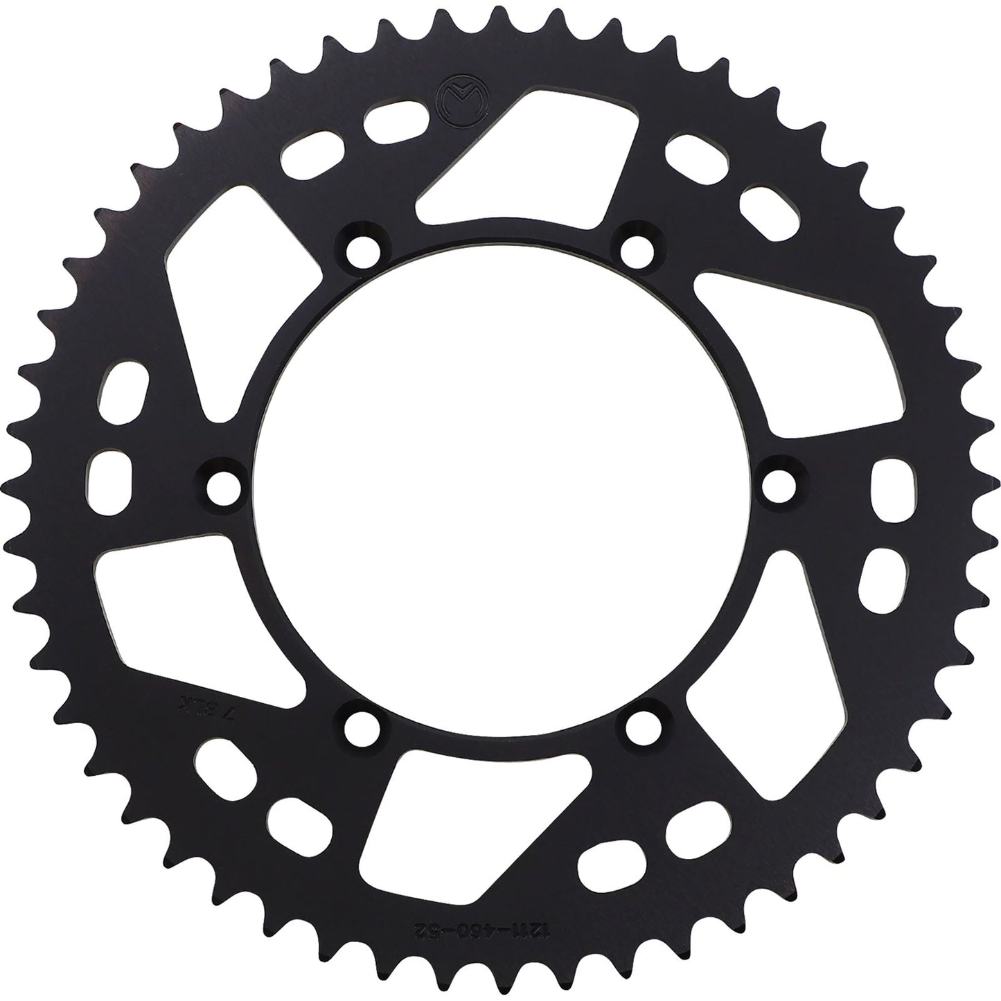 Moose Offroad Rear Aluminum Sprocket - Black - 52 Tooth 1211-460-52-10_1075087