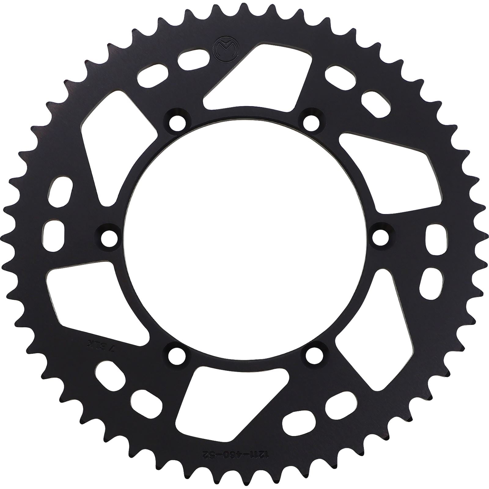 Moose Offroad Rear Aluminum Sprocket - Black - 52 Tooth 1211-460-52-10_1075087