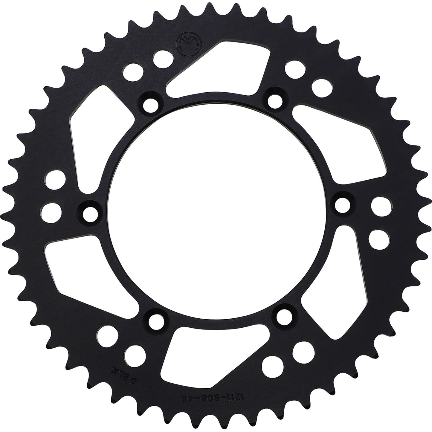 Moose Offroad Rear Aluminum Sprocket - Black - 48 Tooth 1211-808-48-10_1075083