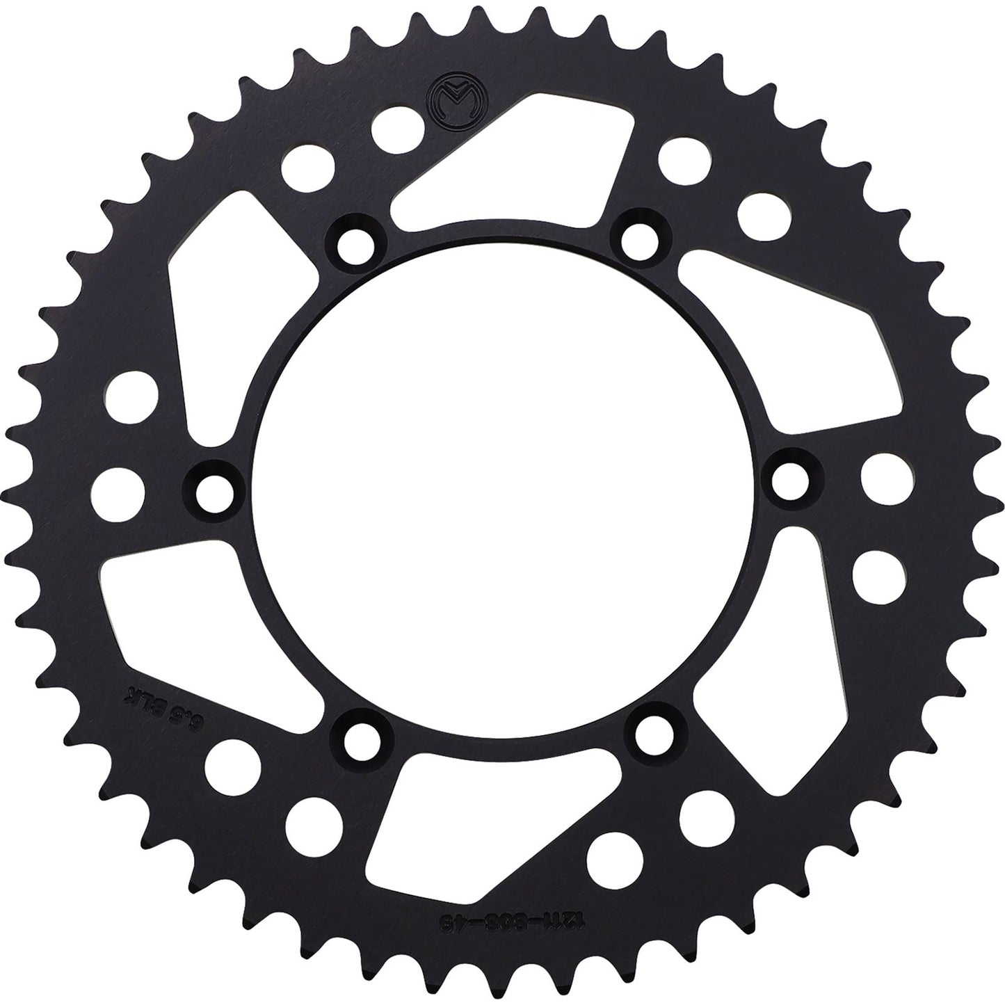Moose Offroad Rear Aluminum Sprocket - Black - 49 Tooth 1211-808-49-10_1075082