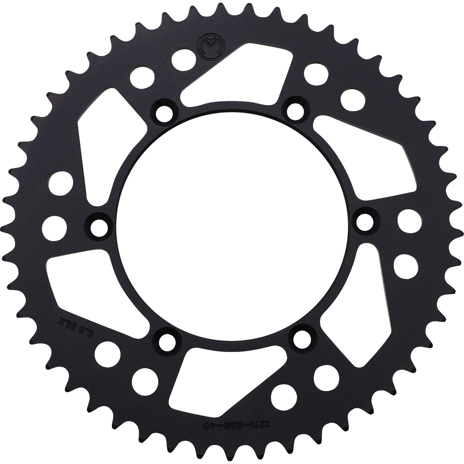 Moose Offroad Rear Aluminum Sprocket - Black - 49 Tooth 1211-808-49-10_1075082