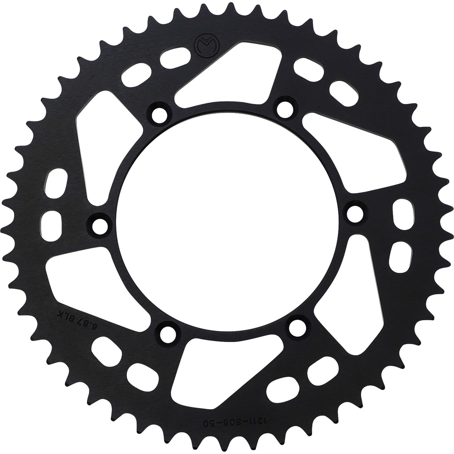 Moose Offroad Rear Aluminum Sprocket - Black - 50 Tooth 1211-808-50-10_1075081