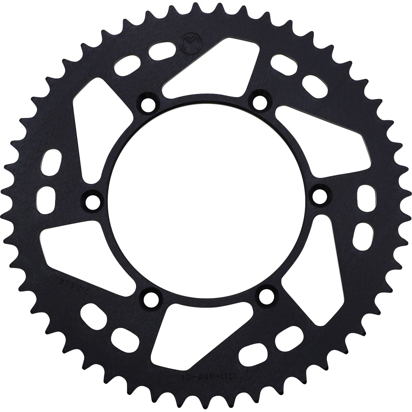 Moose Offroad Rear Aluminum Sprocket - Black - 51 Tooth 1211-808-51-10_1075080