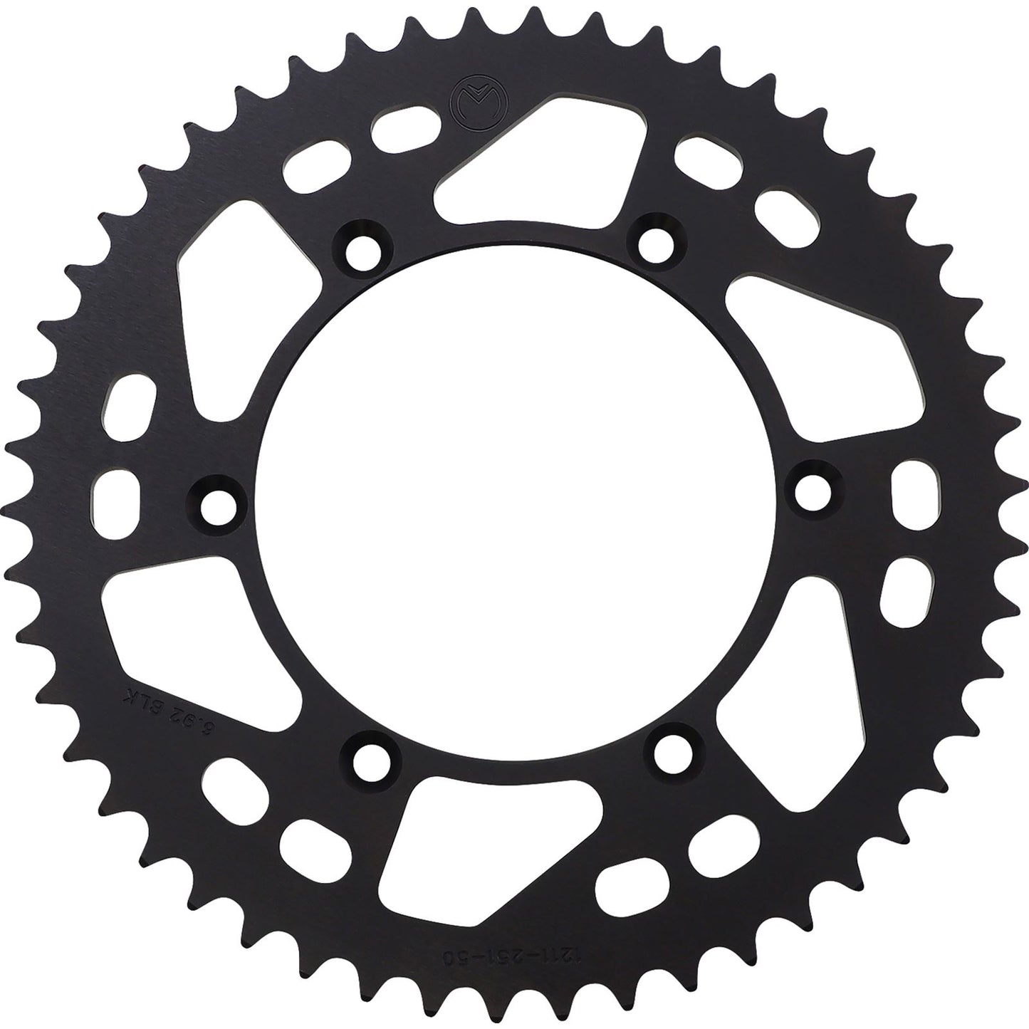 Moose Offroad Rear Aluminum Sprocket - Black - 50 Tooth 1211-251-50-10_1075078