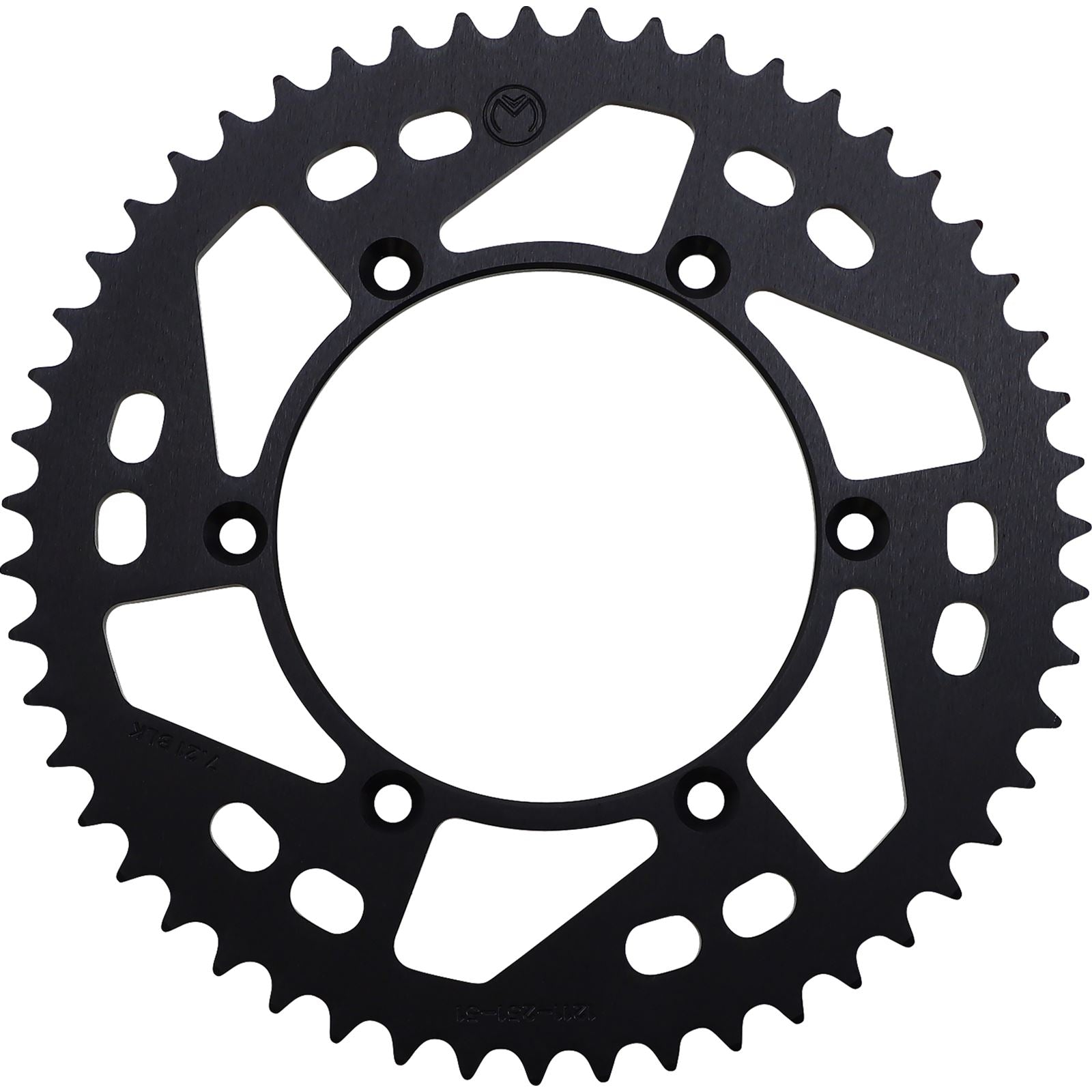 Moose Offroad Rear Aluminum Sprocket - Black - 51 Tooth for Yamaha 1211-251-51-10_1075076