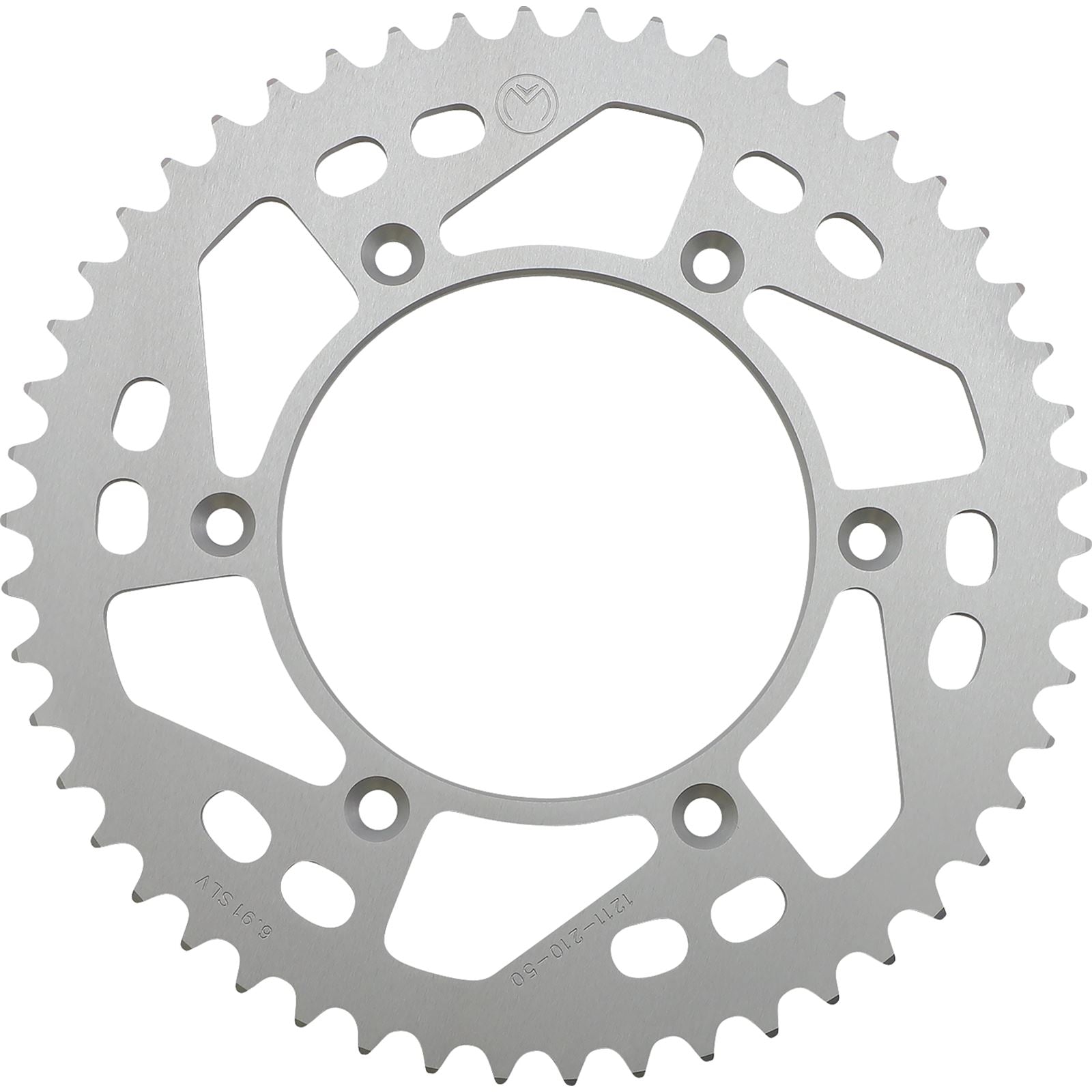 Moose Offroad Rear Aluminum Sprocket - Silver - 50 Tooth for Honda 1211-210-50-11_1075072