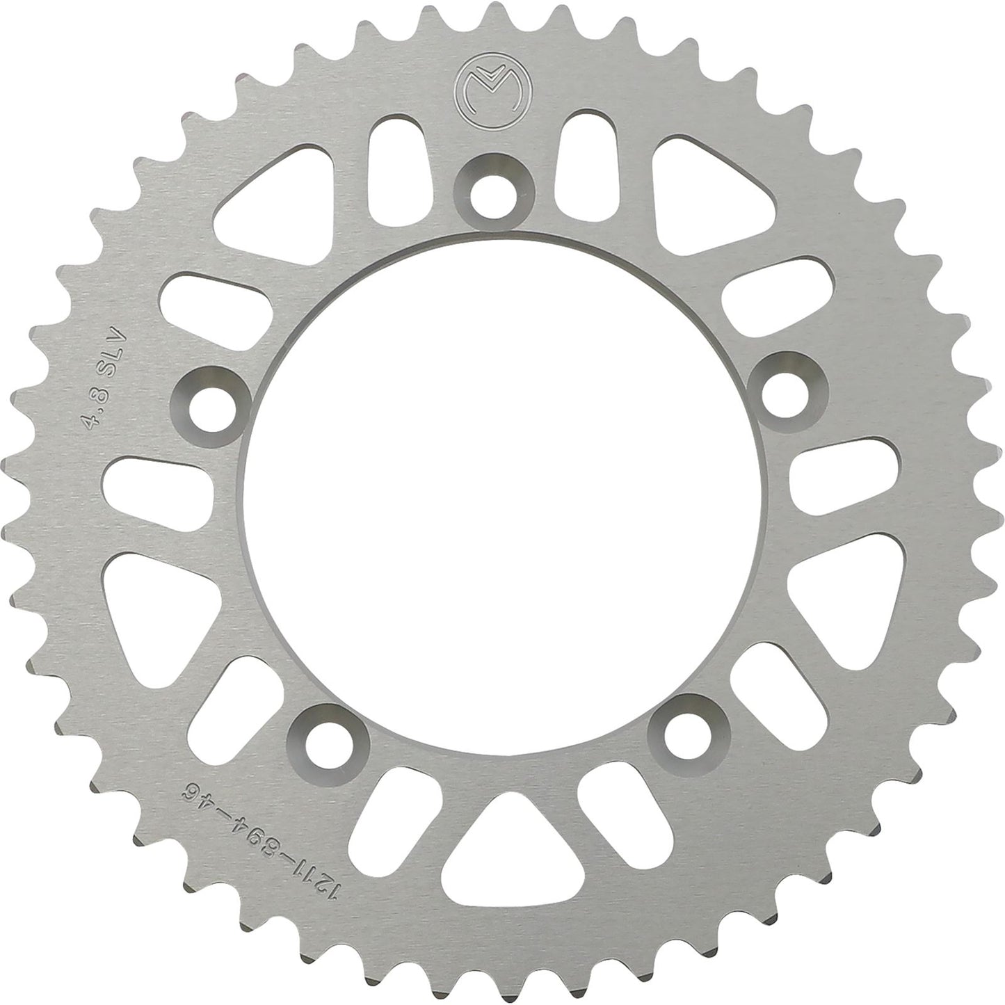 Moose Offroad Rear Aluminum Sprocket - Silver - 46 Tooth for Husqvarna/KTM 1211-894-46-11_1075039