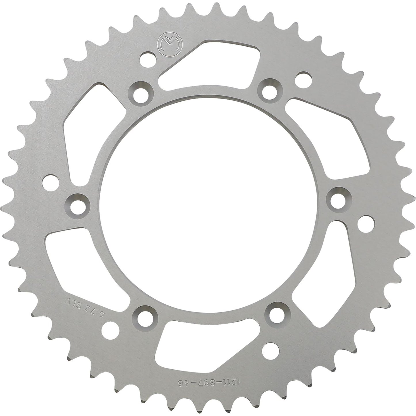 Moose Offroad Rear Aluminum Sprocket Silver 46 Tooth for Husaberg/Husq/KTM 1211-897-46-11_1075115